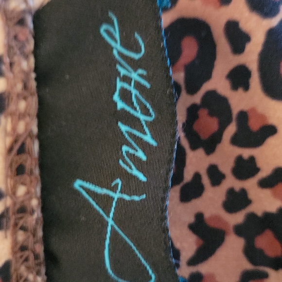 Leopard print fringe bikini - Picture 4 of 4